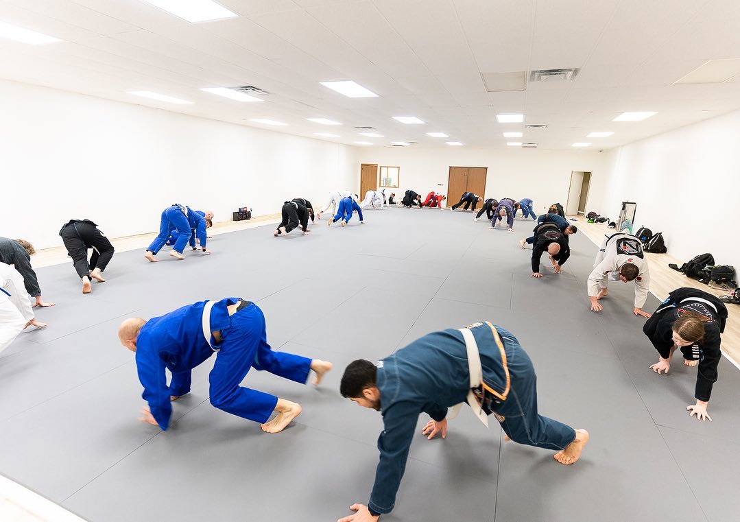 Ares BJJ Omaha, training on the mats