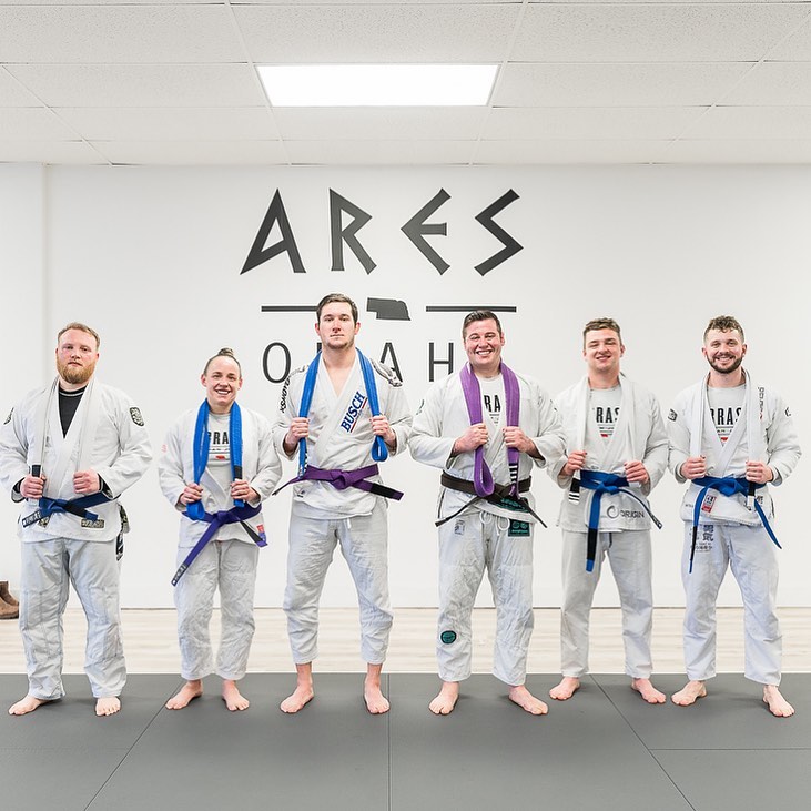BJJ training at Ares BJJ Omaha