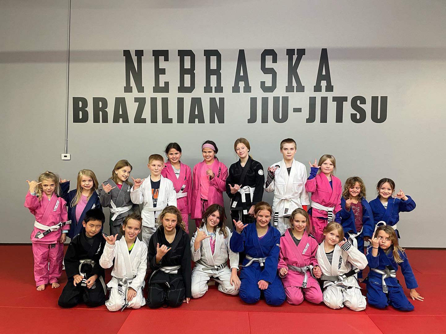 Kids Jiu-Jitsu class at Ares BJJ