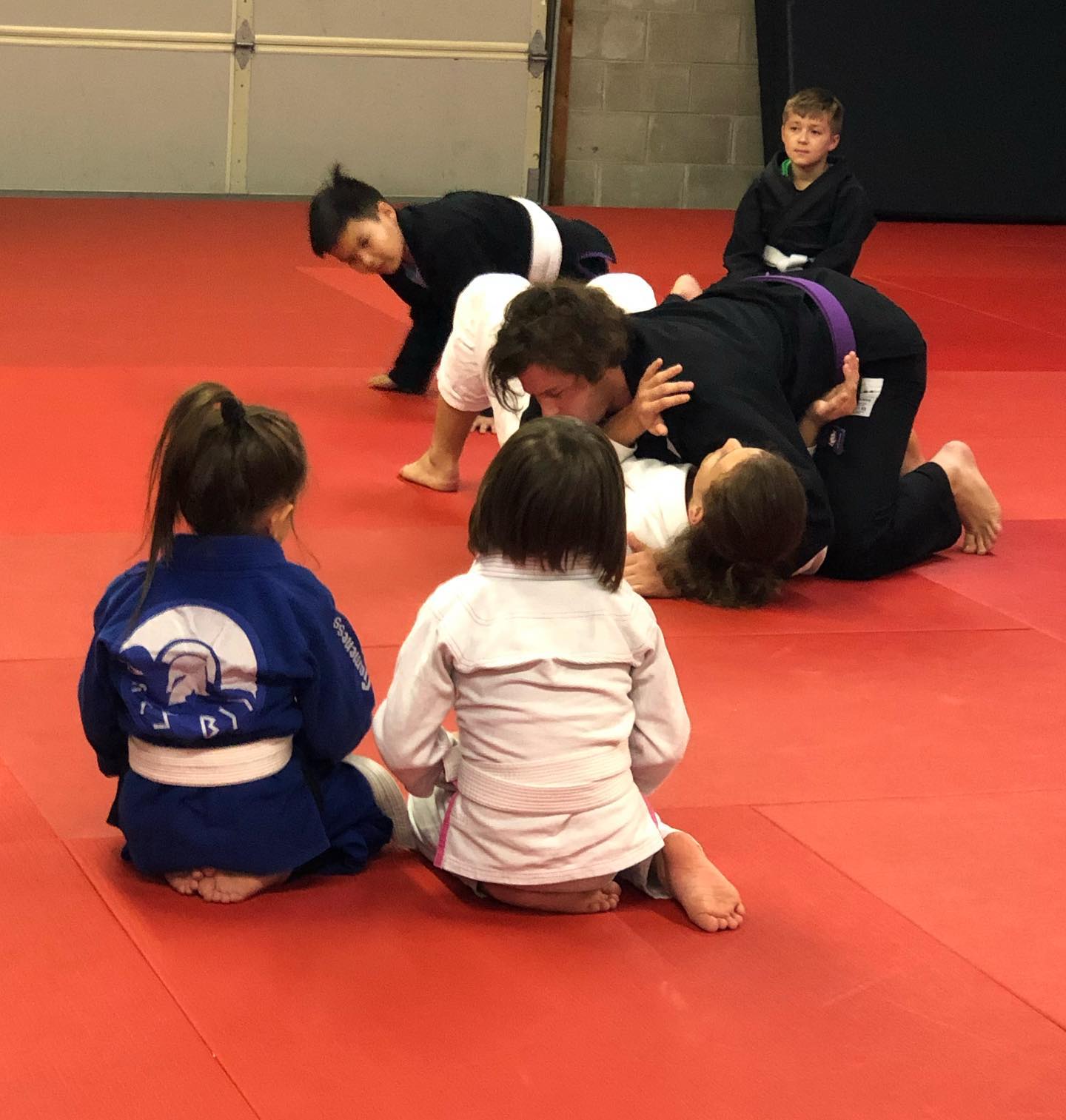 Kids BJJ training Omaha